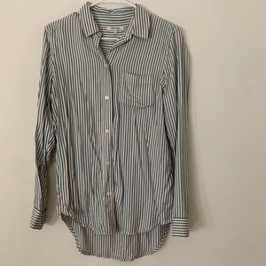 NWOT Madewell Striped Button Down